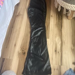 Forever 21 Leather Fkair pants